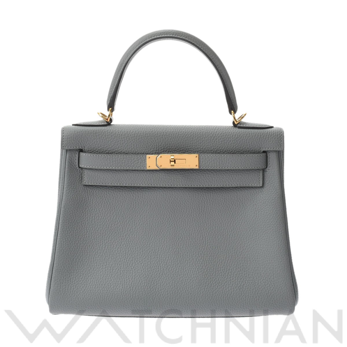 ケリー 28 内縫い グリムエット/ゴールド金具 トゴ HERMES エルメス レディース 【中古】