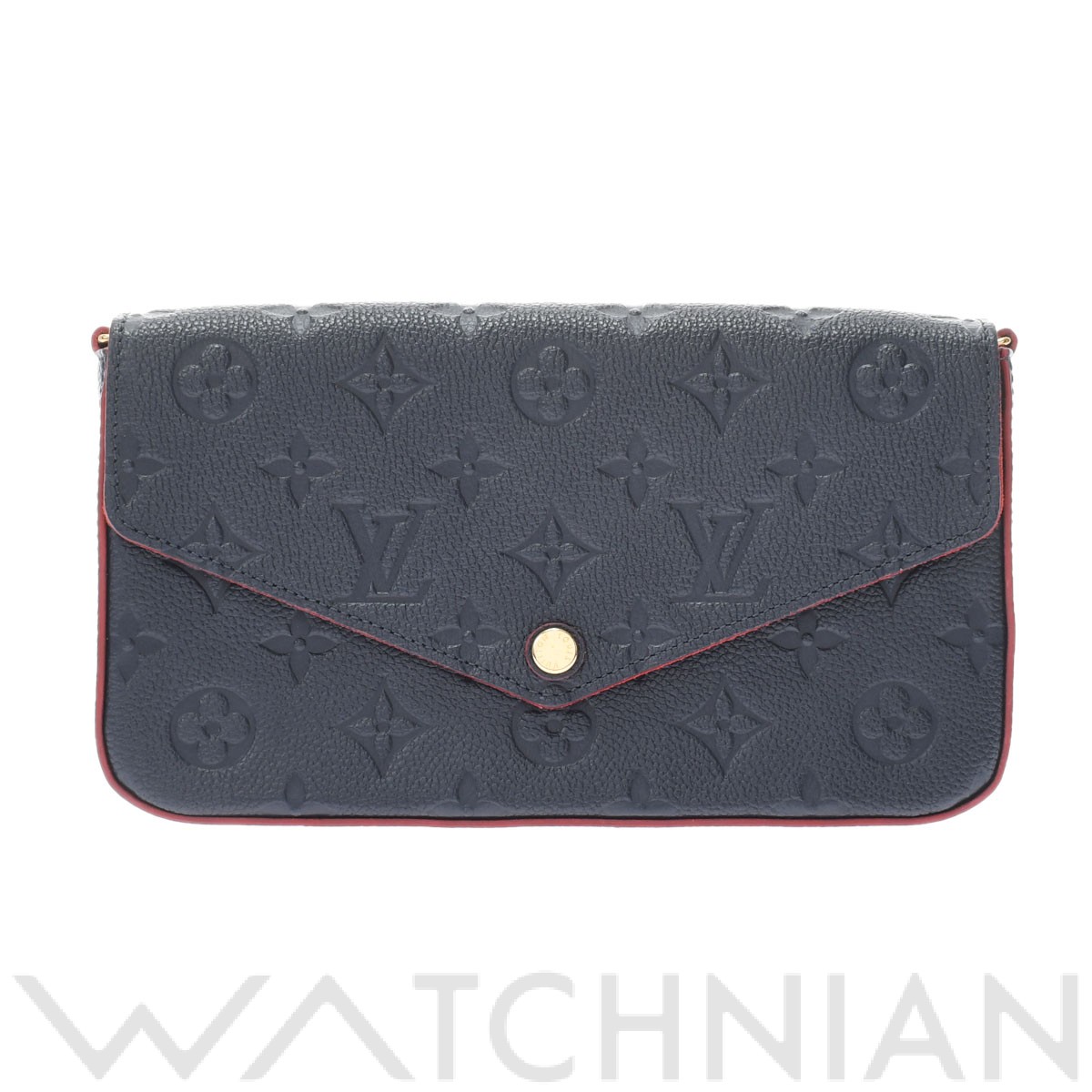 モノグラムアンプラント ポシェット フェリシー マリーヌルージュ/ゴールド金具 M64099 レザー LOUIS VUITTON ルイ ヴィトン  レディース 【中古】: ブランドバッグ｜WATCHNIAN(ウォッチニアン)公式通販/旧一風騎士