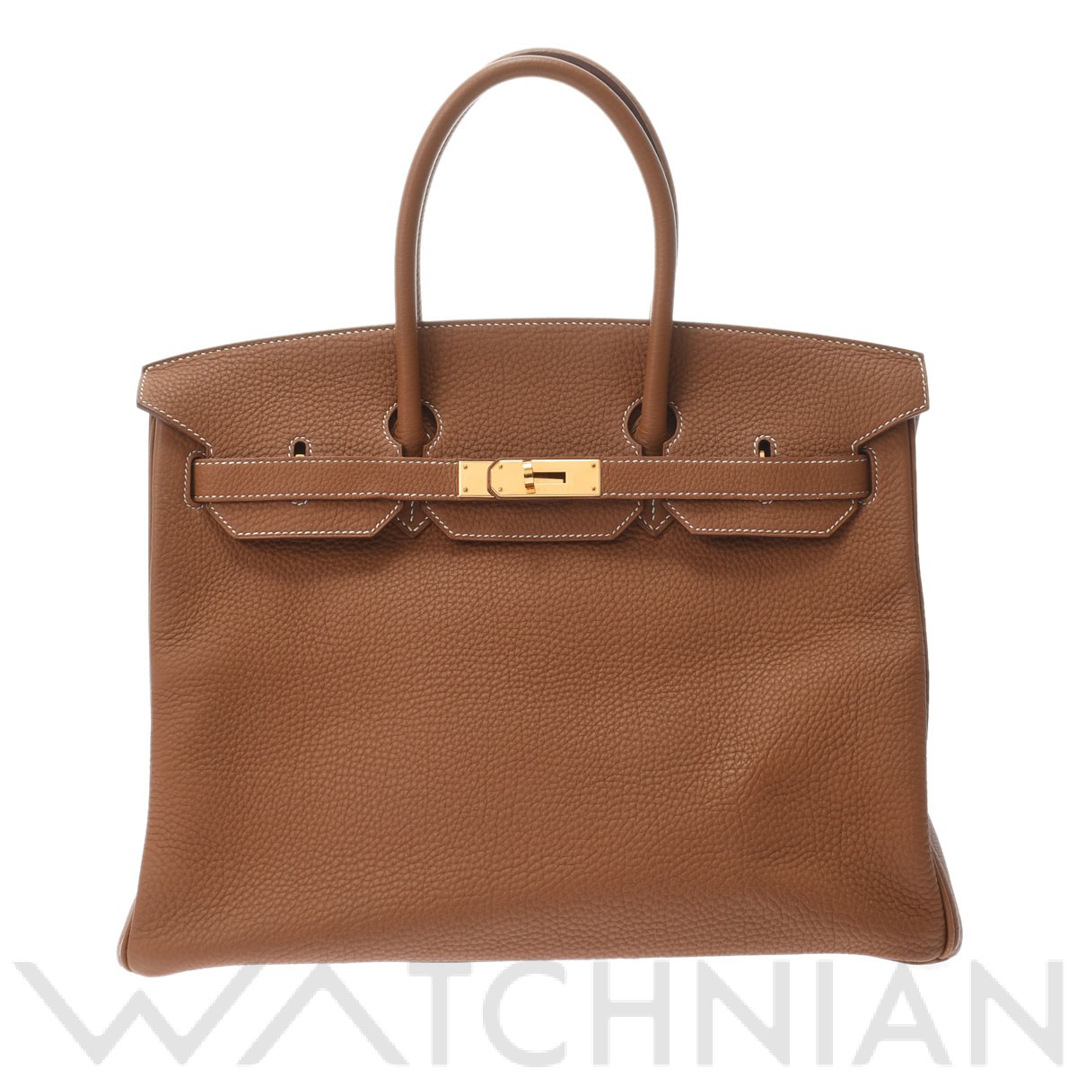 バーキン 35 ゴールド/ゴールド金具 トゴ HERMES エルメス ユニセックス 【中古】