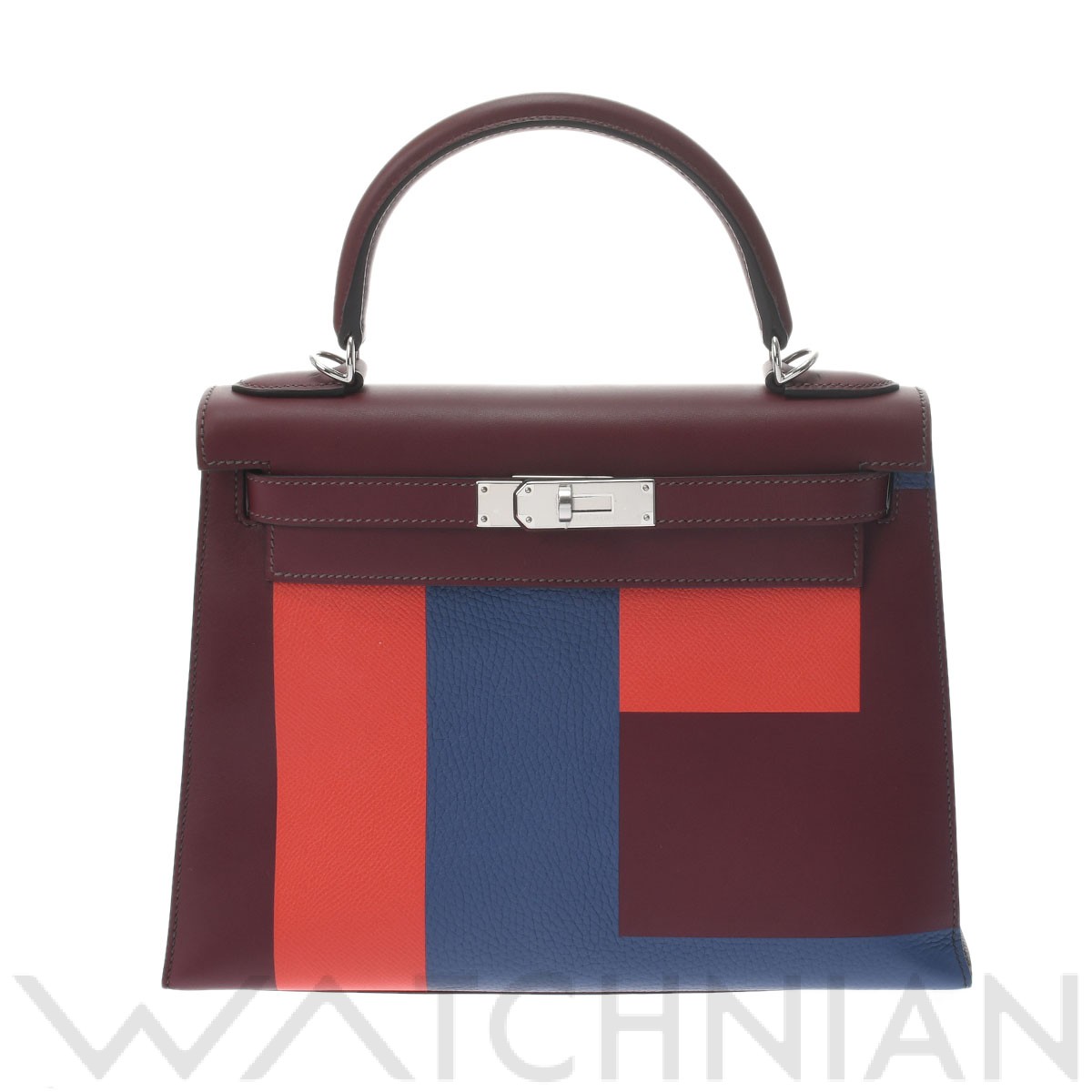 Hermès / HERMES Kelly Letter 28 Outer stitching Rouge H / Capucines /  Palladium fittings Vau-Epson / Tryon Clemence Ladies Bag 【Unworn】【bag】:  Brand Bag|WATCHNIAN(WATCHNIAN) Official Online Store / Old Ippuukishi