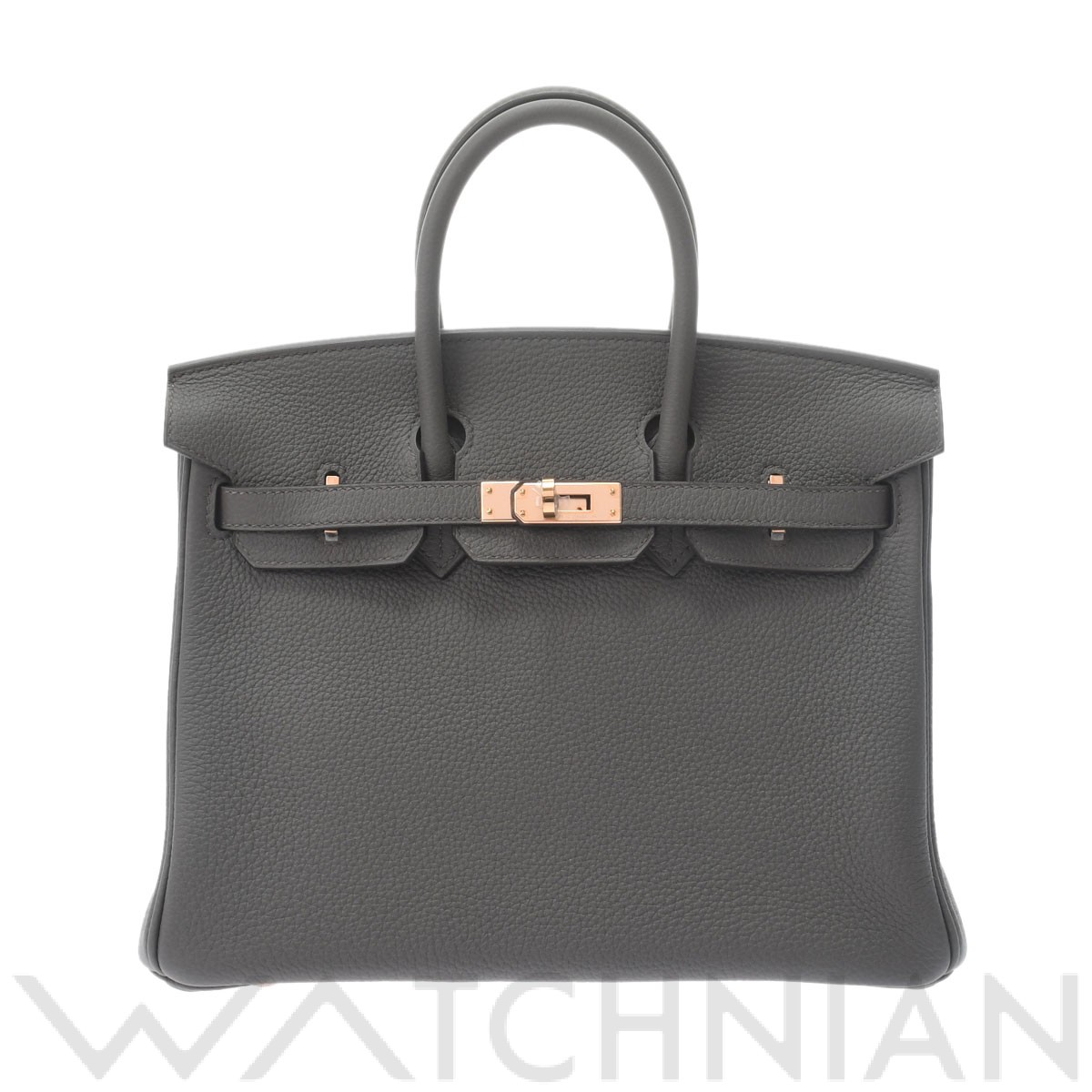 エルメス バーキン 25 エタン/ローズゴールド金具 トゴ レディース バッグ 【新品】【bag】