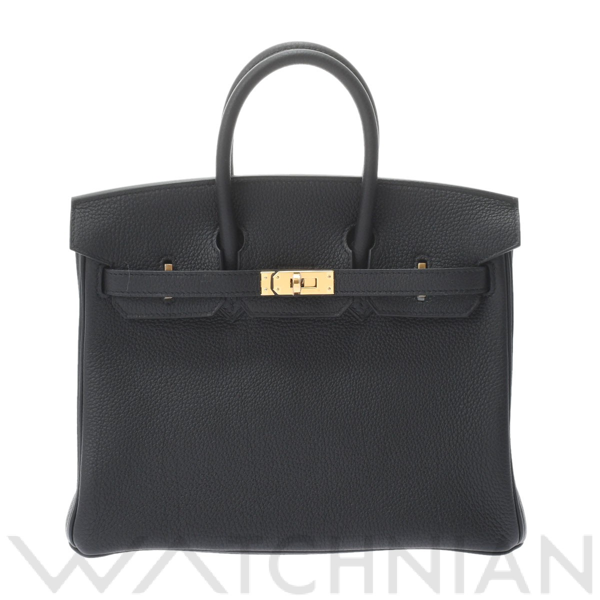 エルメス / HERMES バーキン 25 ブラック/ゴールド金具 トゴ レディース バッグ 【新品】【bag】