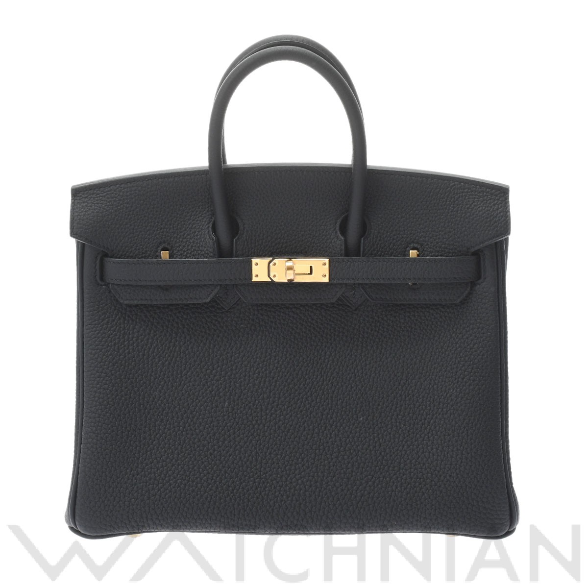 バーキン 25 ブラック/ゴールド金具 トゴ HERMES エルメス レディース 【新品】