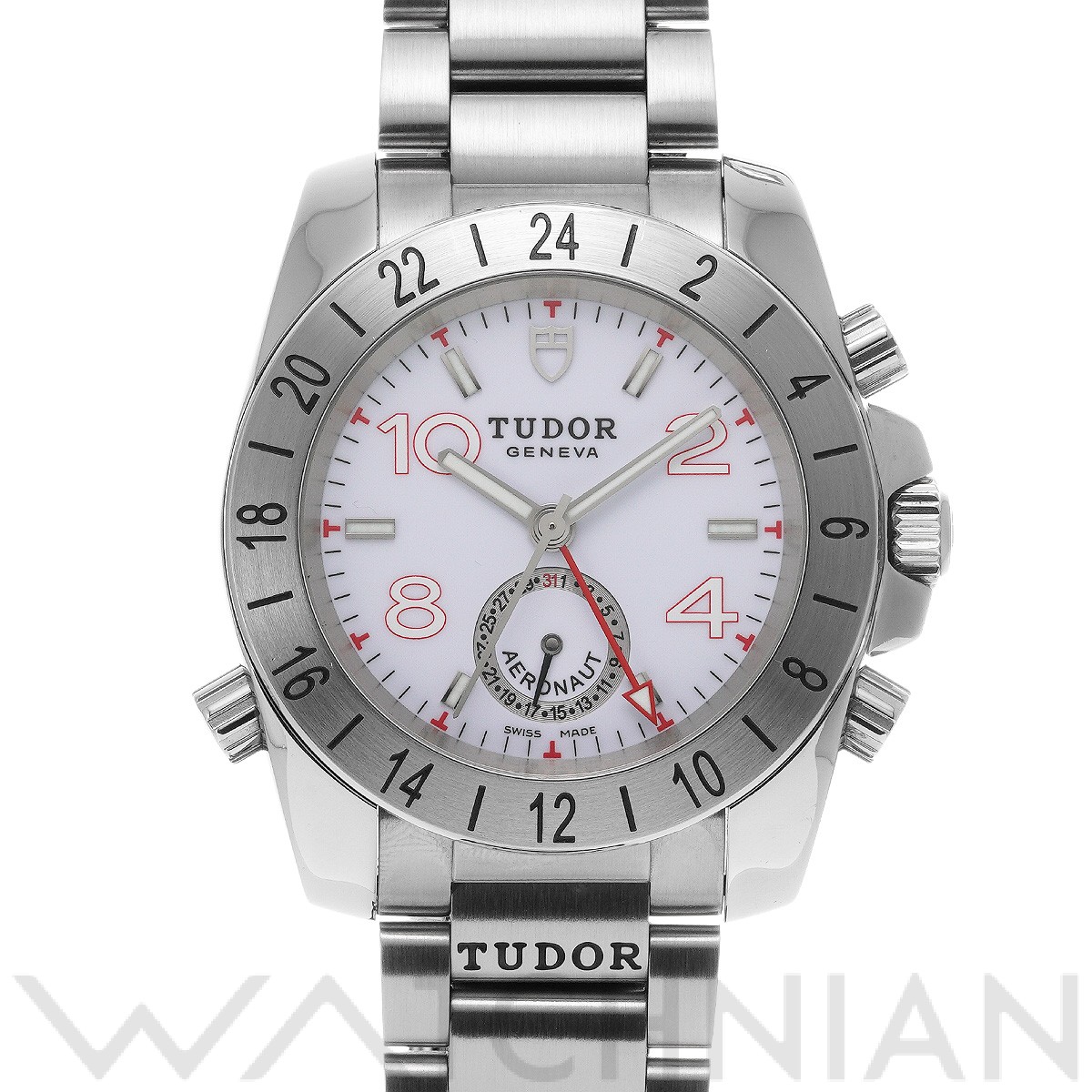 チューダー / チュードル / TUDOR アエロノート 20200 ホワイト メンズ 時計 【中古】【wristwatch】