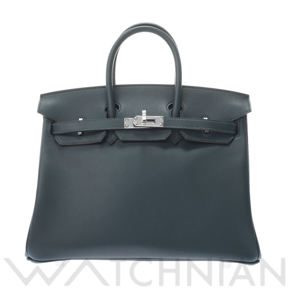 エルメス / HERMES バーキン 25 ヴェールシプレス/パラジウム金具 ヴォースイフト レディース バッグ 【未使用】【bag】