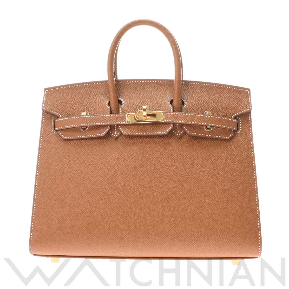 バーキン 25 セリエ ゴールド/ゴールド金具 ヴォーエプソン HERMES エルメス レディース 【新品】