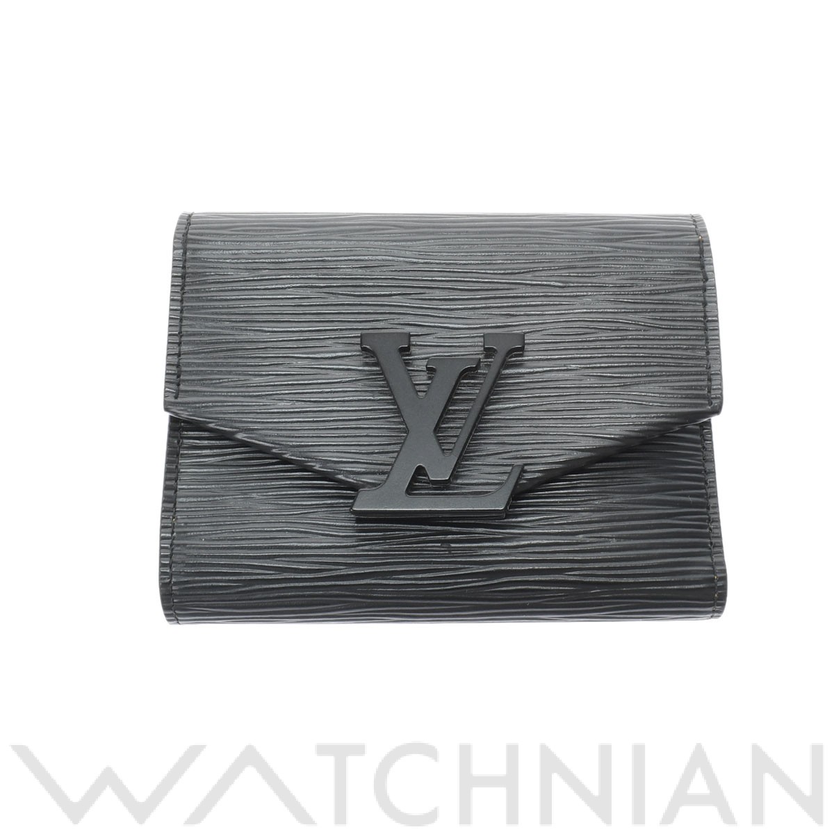 ルイ・ヴィトン Louis Vuitton ポルトフォイユ ヴィクトリーヌ M69218 三つ折り財布 ノワールSランク