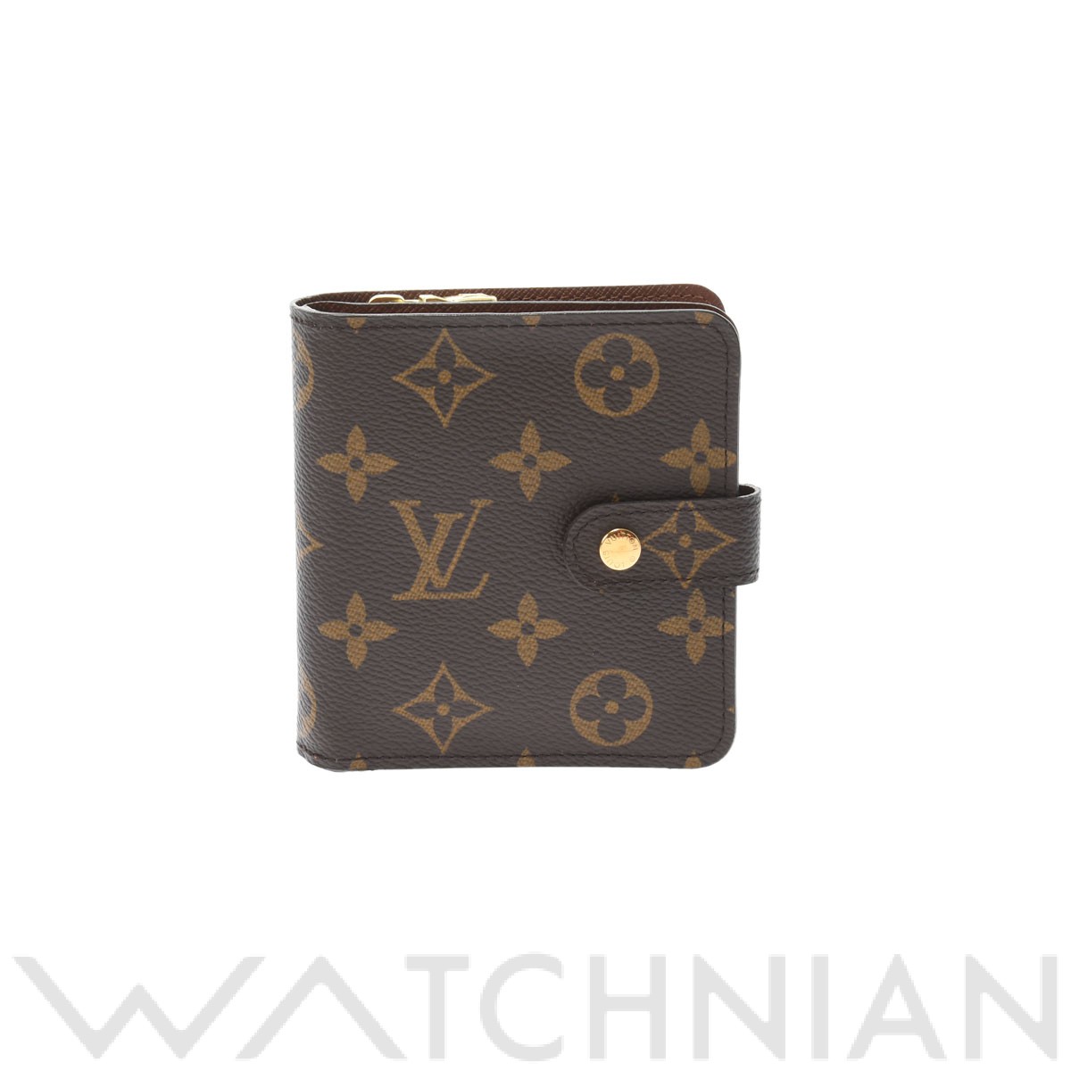 ルイ・ヴィトン LOUIS VUITTON コンパクト・ジップ M61667 モノグラム