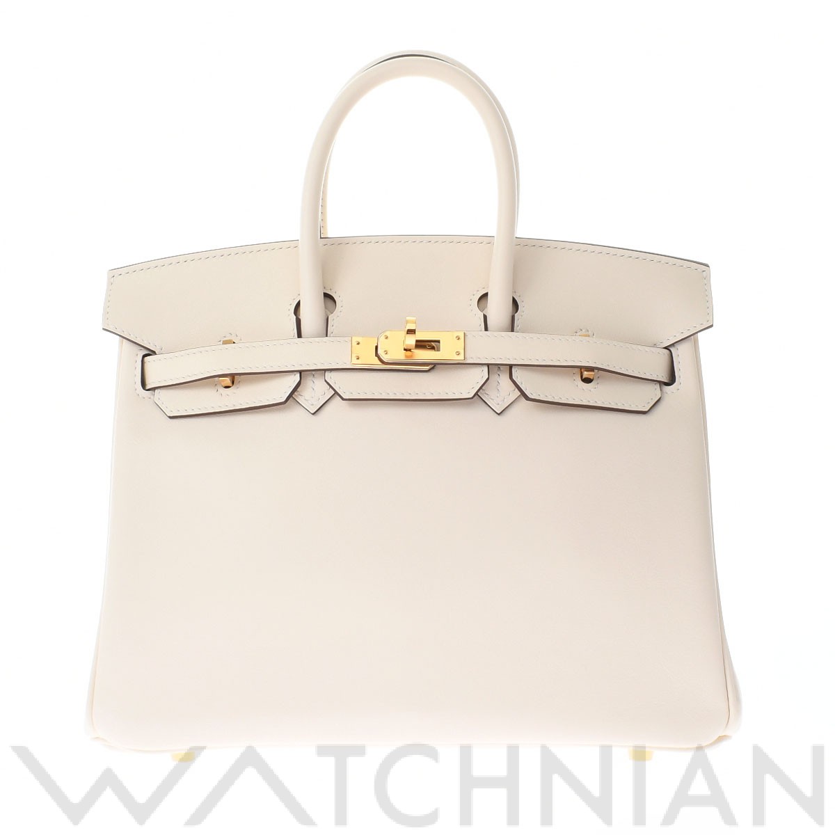 エルメス / HERMES バーキン 25 ナタ/ゴールド金具 ヴォースイフト レディース バッグ 【未使用】【bag】