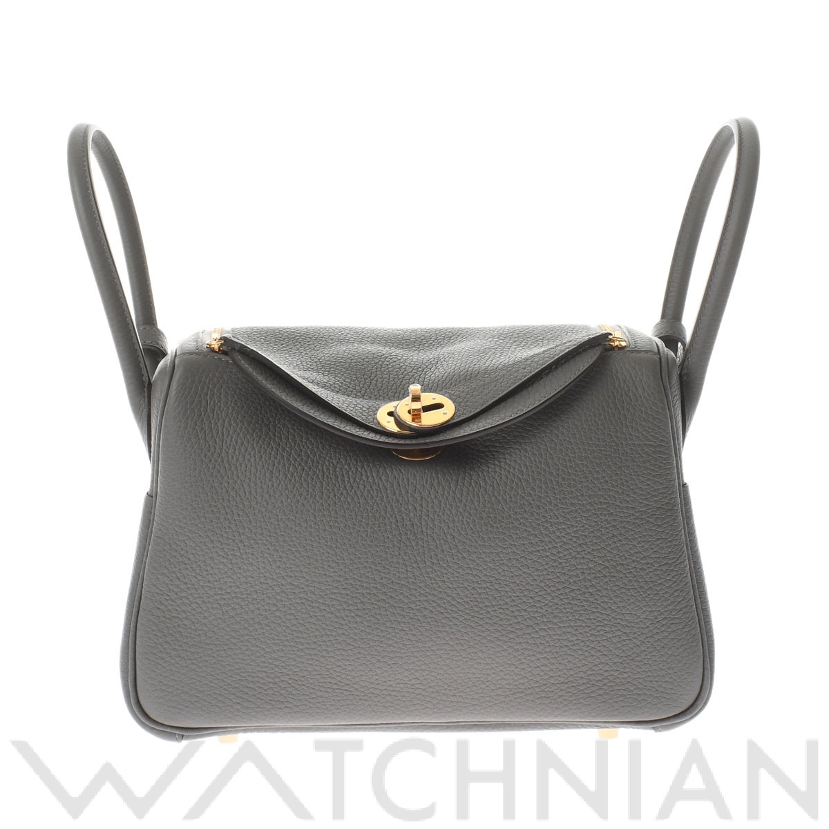 リンディ 26 グリメイヤー/ゴールド金具 トリヨンクレマンス HERMES エルメス レディース 【新品】