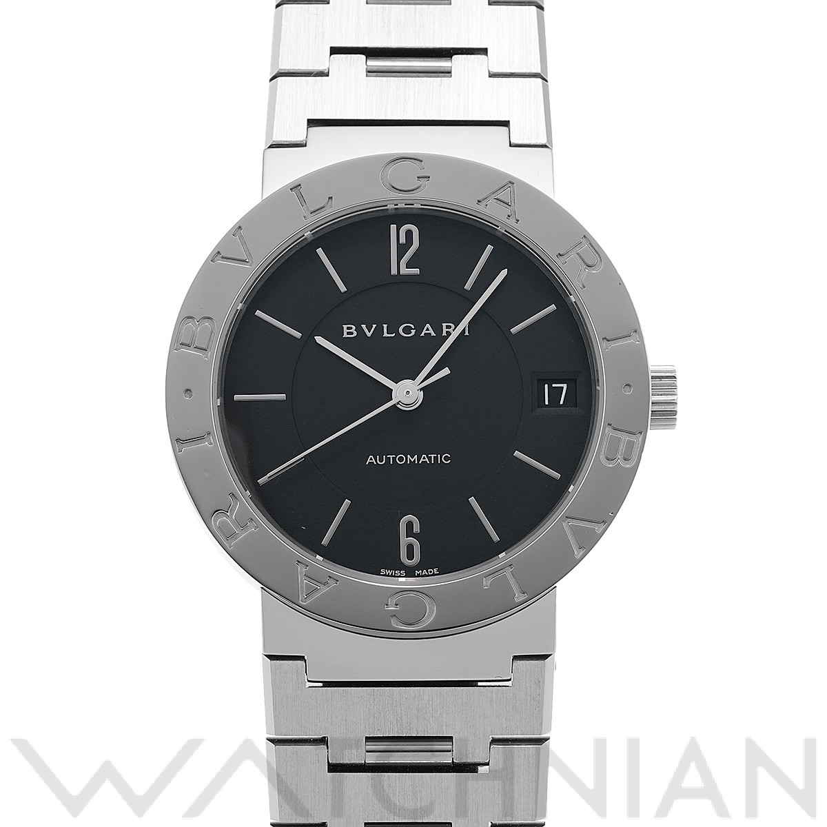 ブルガリ / BVLGARI ブルガリブルガリ BB33SS ブラック ユニセックス 時計 【中古】【wristwatch】