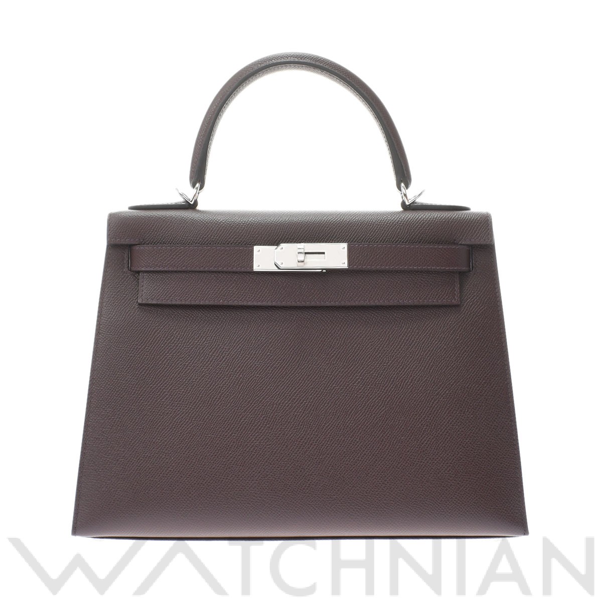 エルメス ケリー 28 外縫い ヴェルソ ルージュセリエ/ブルーサフィール/パラジウム金具 ヴォーエプソン レディース バッグ 【新品】【bag】