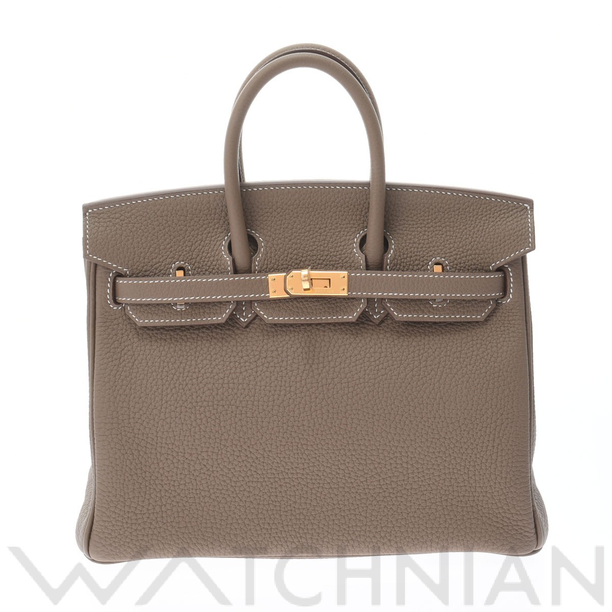 エルメス / HERMES バーキン 25 エトゥープ/ゴールド金具 トゴ レディース バッグ 【新品】【bag】