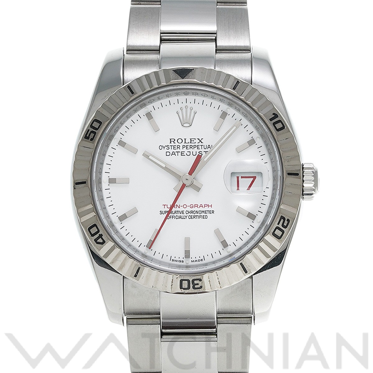 ロレックス ROLEX 116264 D番(2005年頃製造) ホワイト メンズ 腕時計