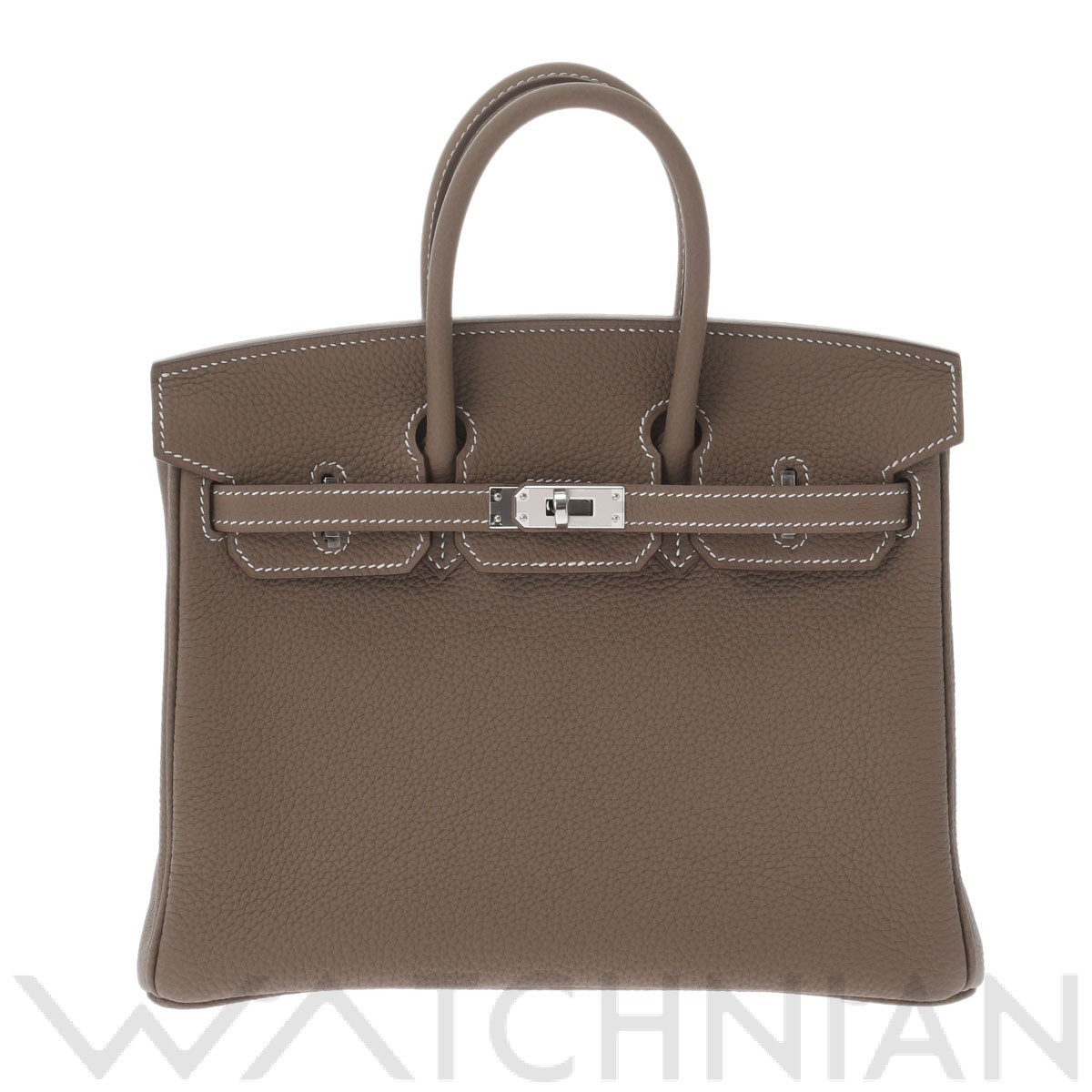 エルメス / HERMES バーキン25 エトゥープ/パラジウム金具 トゴ レディース バッグ 【新品】【bag】