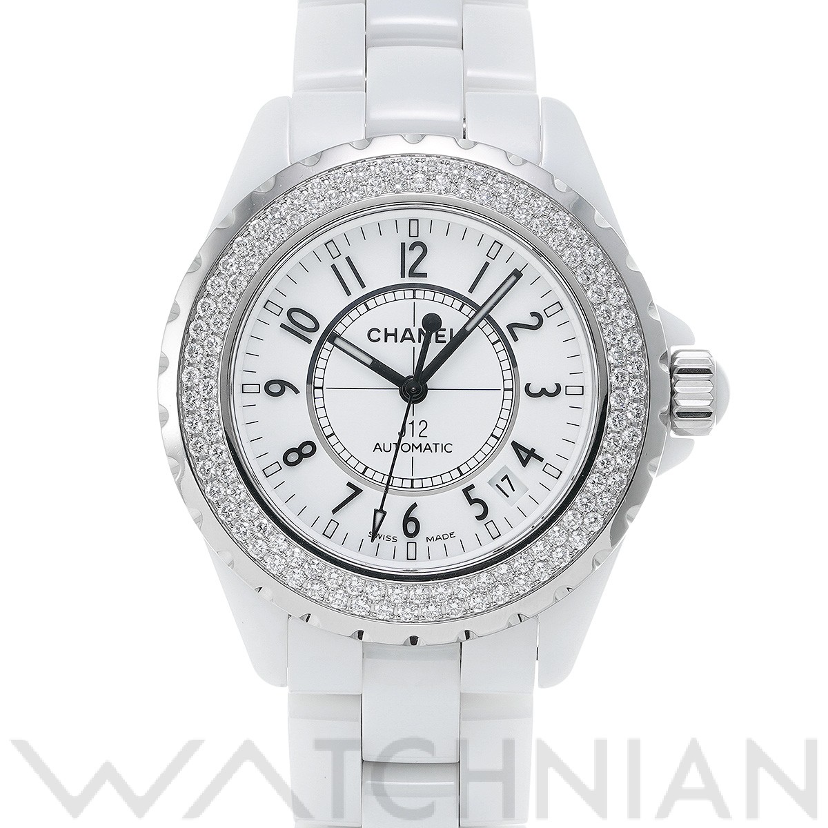 シャネル CHANEL H0969 ホワイト メンズ 腕時計