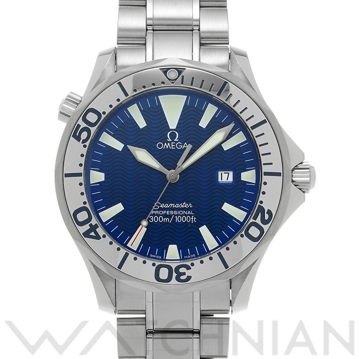 オメガ / OMEGA シーマスター プロフェッショナル 300 2265.80 ブルー メンズ 時計 【中古】【wristwatch】