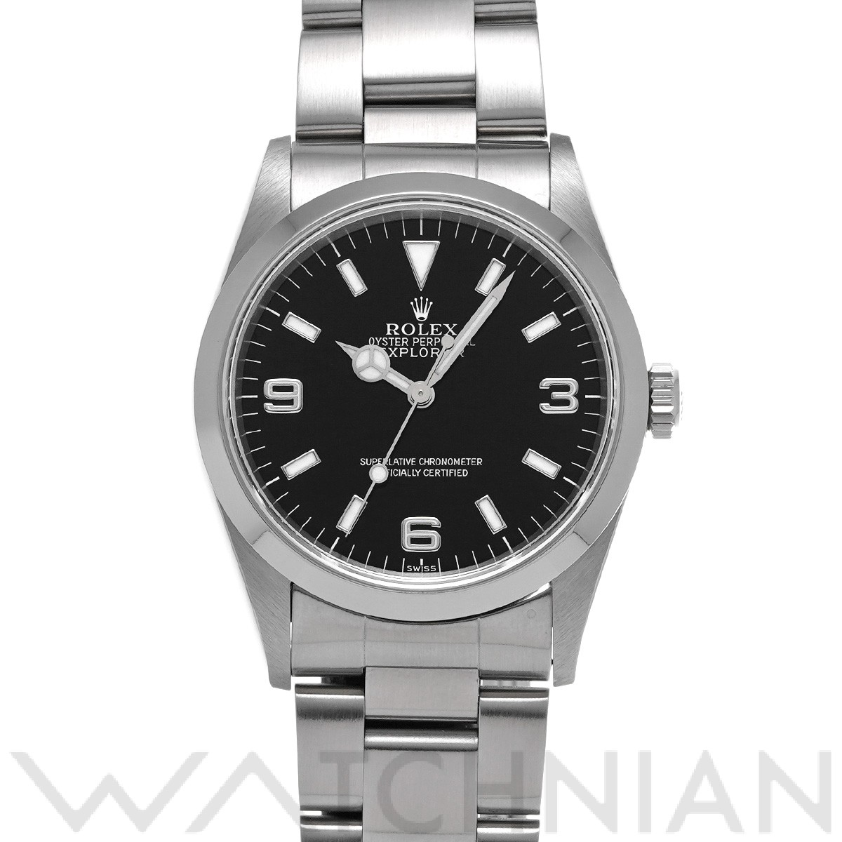 ロレックス ROLEX エクスプローラー 14270 ブラック メンズ 時計 【中古】【wristwatch】: 時計 ｜WATCHNIAN(ウォッチニアン)公式通販/旧一風騎士