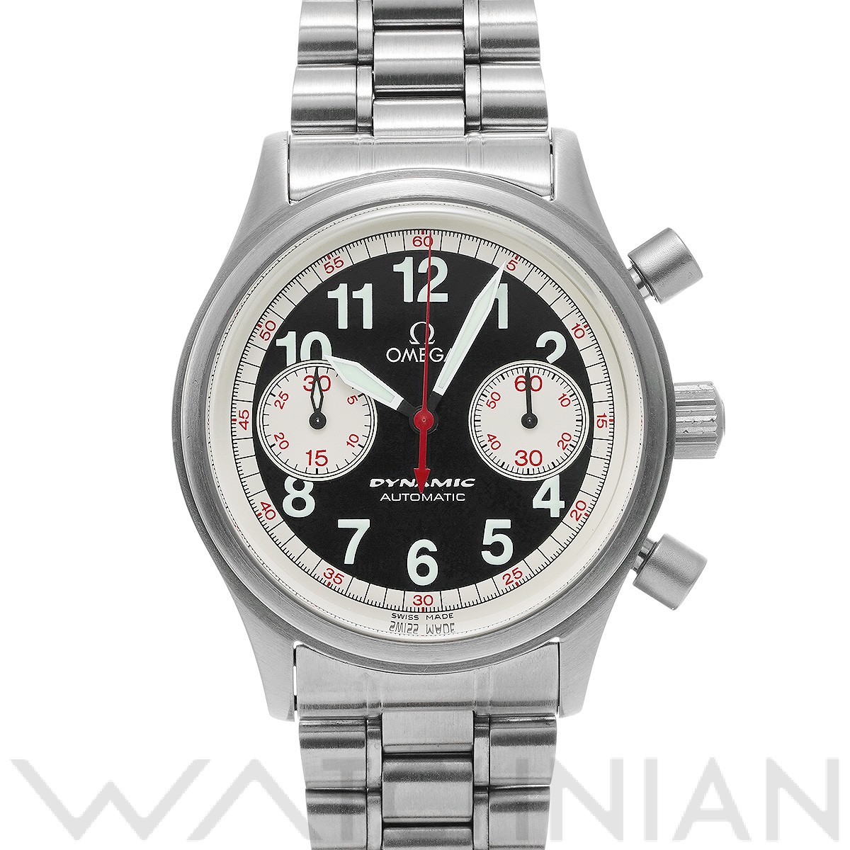 オメガ OMEGA 5241.51 ブラック /シルバー メンズ 腕時計 - 腕時計