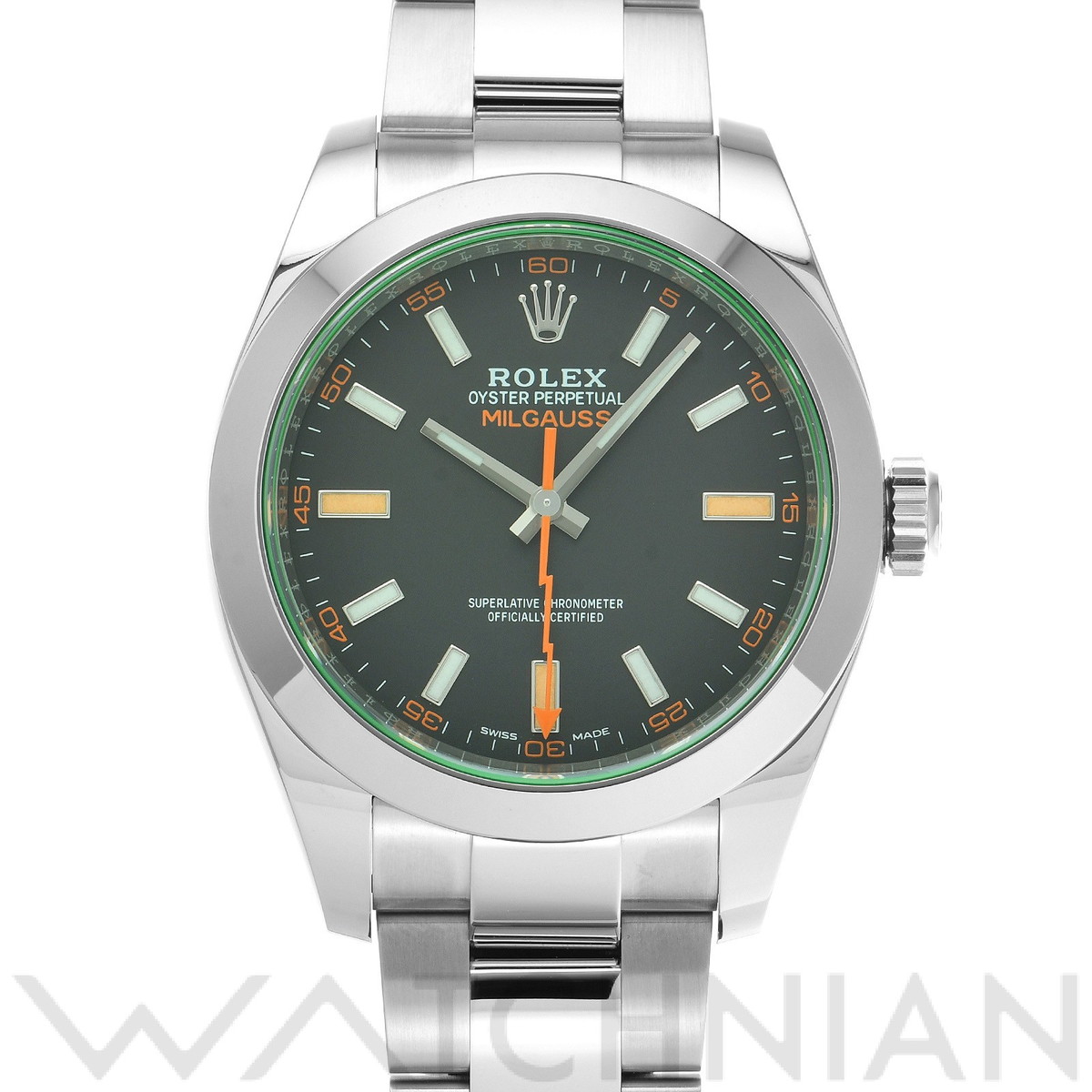 ロレックス ROLEX 116400GV V番(2008年頃製造) インテンスブラック メンズ 腕時計
