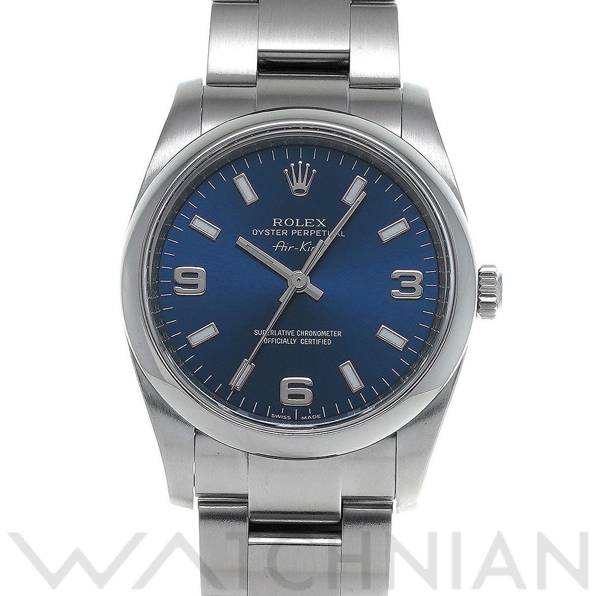 ロレックス / ROLEX エアキング 114200 ブルー メンズ 時計 【中古】【wristwatch】