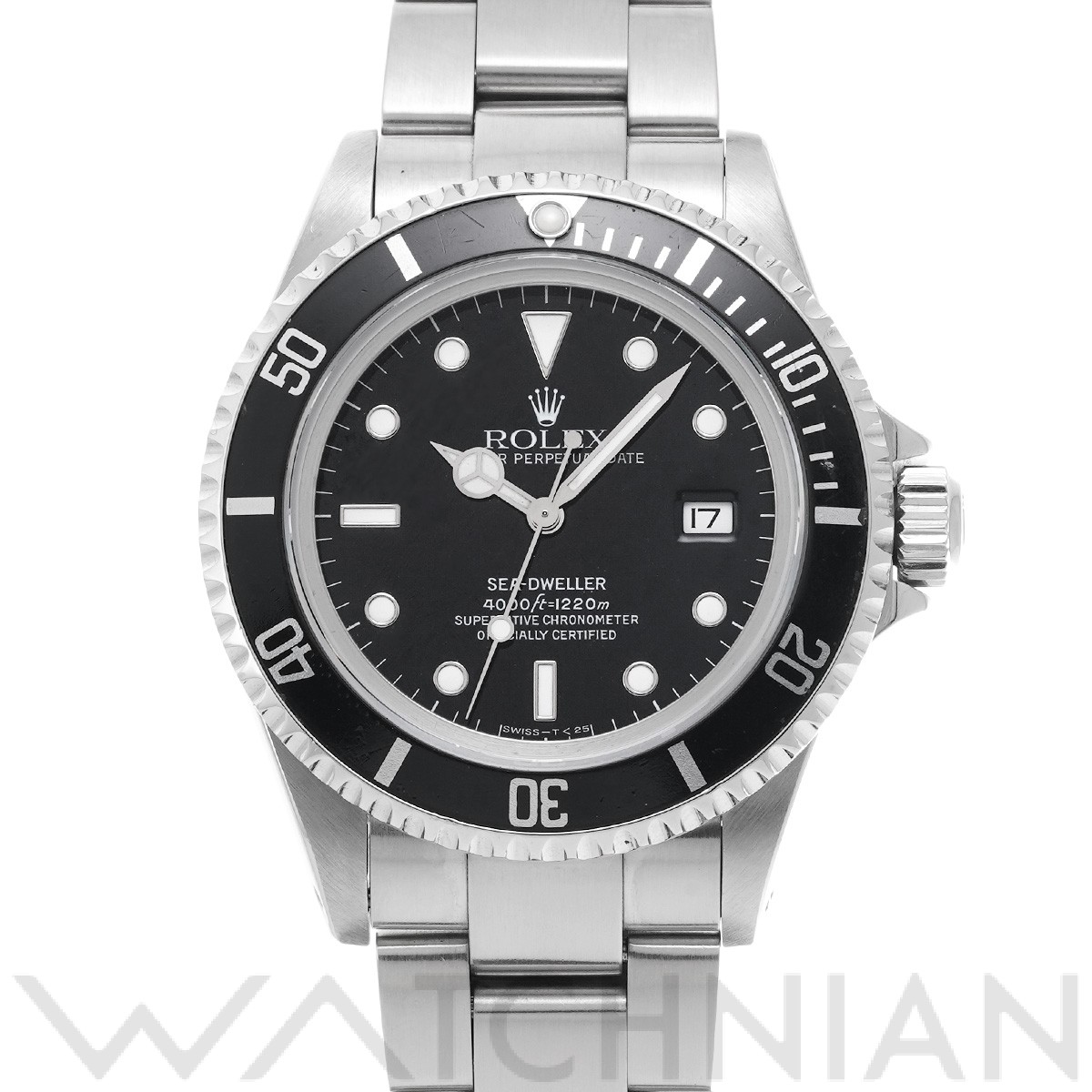 ロレックス シードゥエラー 16600 ブラック メンズ 時計 【中古】【wristwatch】