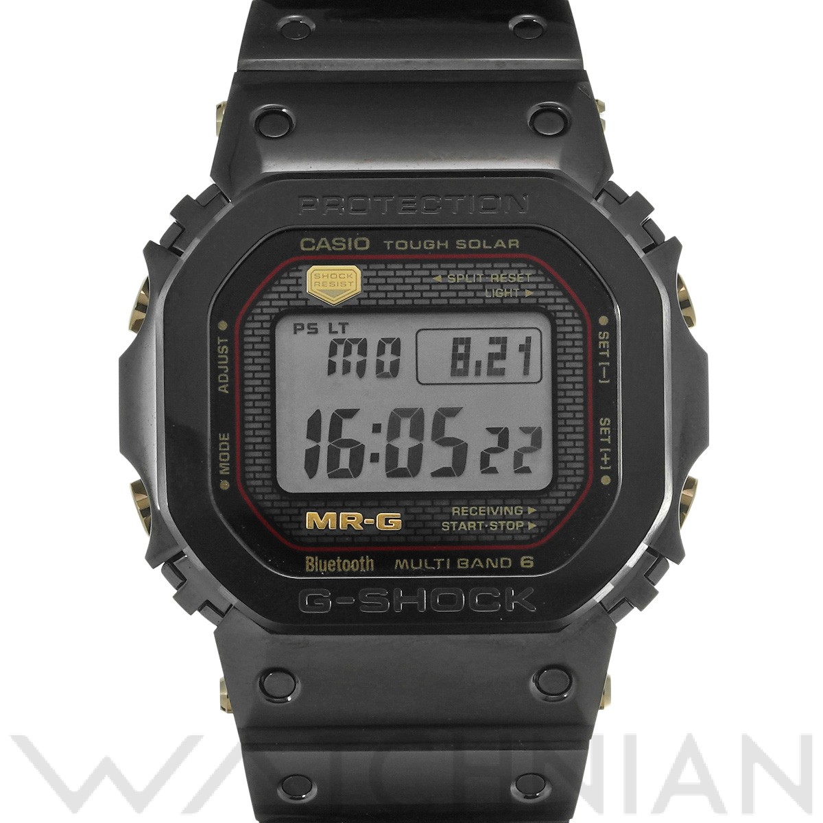 カシオ / CASIO G-SHOCK MRG-B5000シリーズ MRG-B5000B-1JR ブラック メンズ 時計  【中古】【wristwatch】