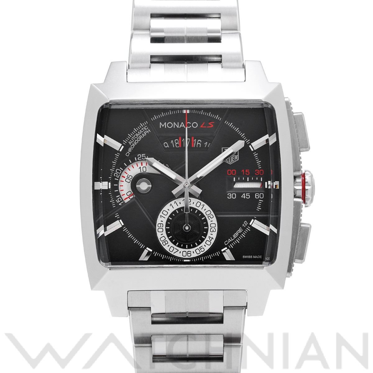 タグ ホイヤー / TAG HEUER モナコ LS キャリバー12 クロノグラフ CAL2110.BA0781 ブラック レディース 時計  【中古】【wristwatch】