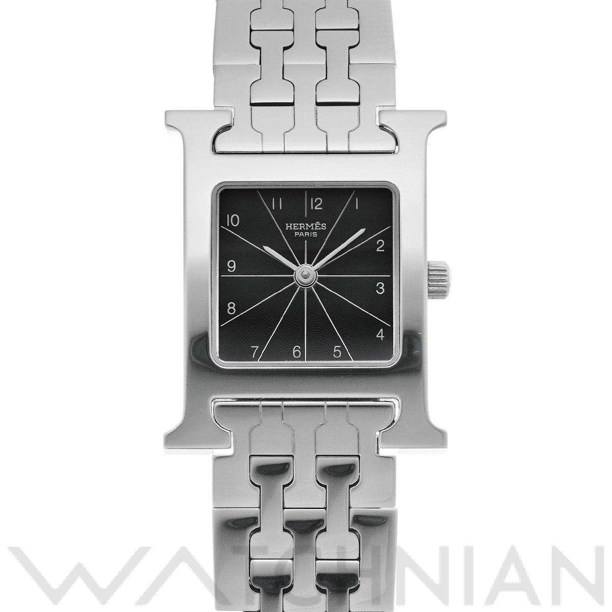 エルメス HERMES HH1.210 ブラック レディース 腕時計-