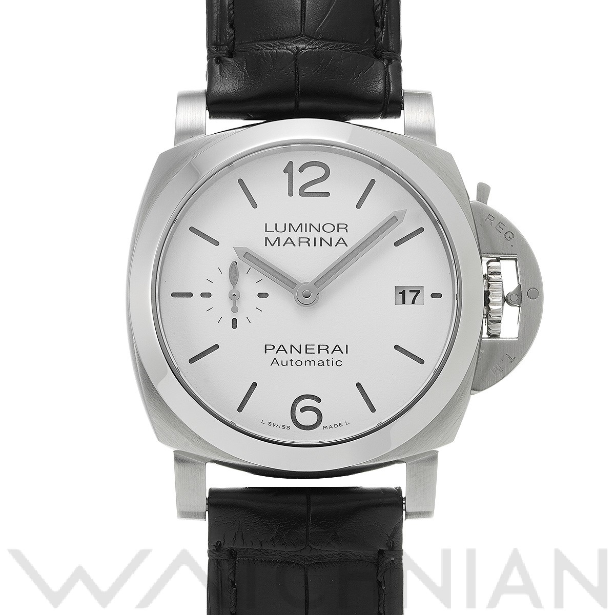 パネライ / PANERAI ルミノール クアランタ PAM01371 ホワイト メンズ 時計 【中古】【wristwatch】