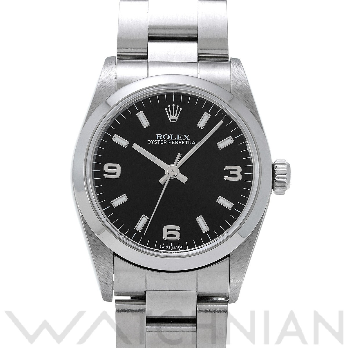 ロレックス ROLEX 77080 A番(1999年頃製造) ブラック ユニセックス 腕時計