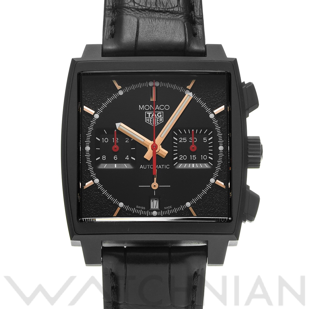 タグ・ホイヤー TAG HEUER モナコ クロノグラフ スペシャル エディション CBL2180/FC6497 チタン メンズ 腕時計