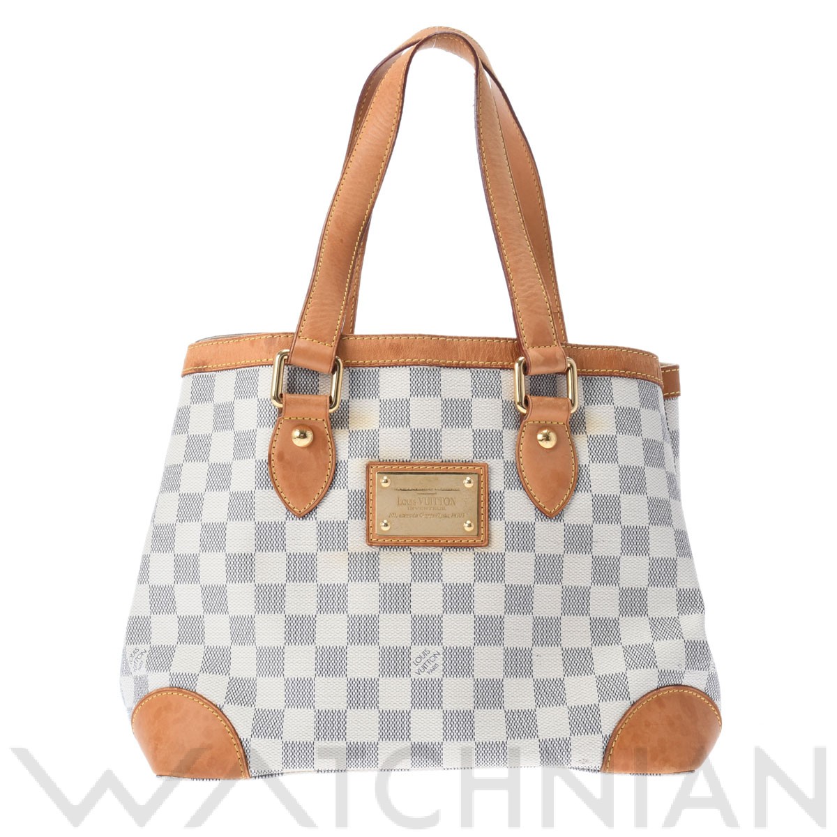 ルイ ヴィトン / LOUIS VUITTON ダミエアズール ハムステッドPM ホワイト N51207 ダミエアズールキャンバス レディース バッグ  【中古】【bag】