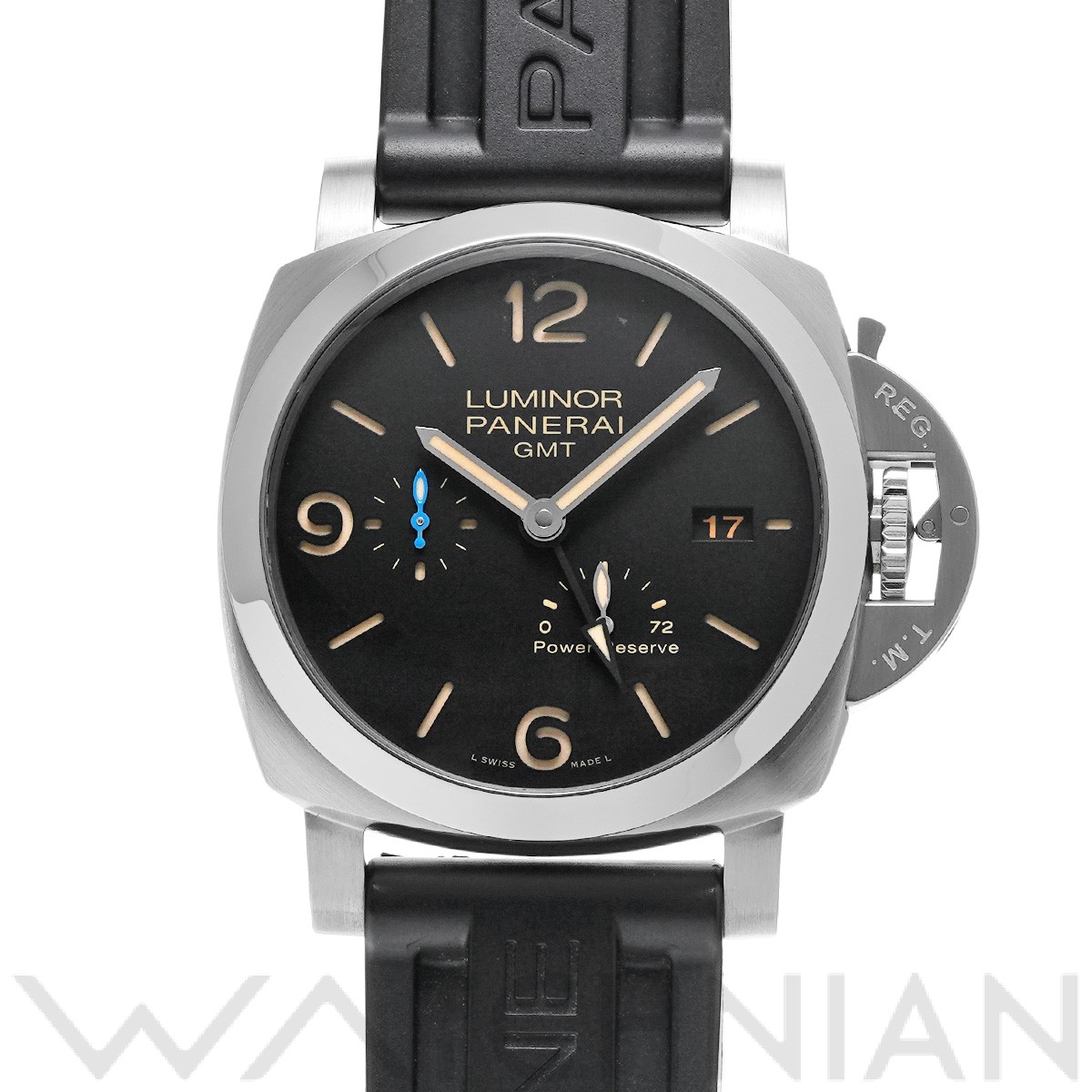 パネライ PANERAI PAM01321 V番(2019年製造) ブラック メンズ 腕時計