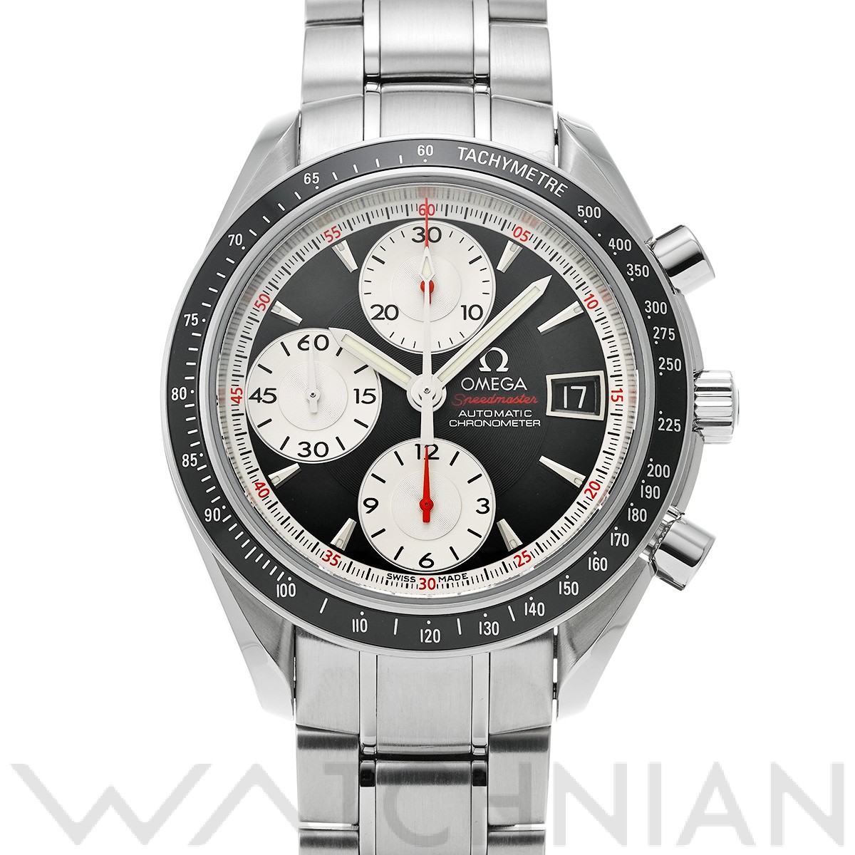 オメガ スピードマスター デイト 3210.51 ブラック/ホワイト メンズ 時計 【中古】【wristwatch】