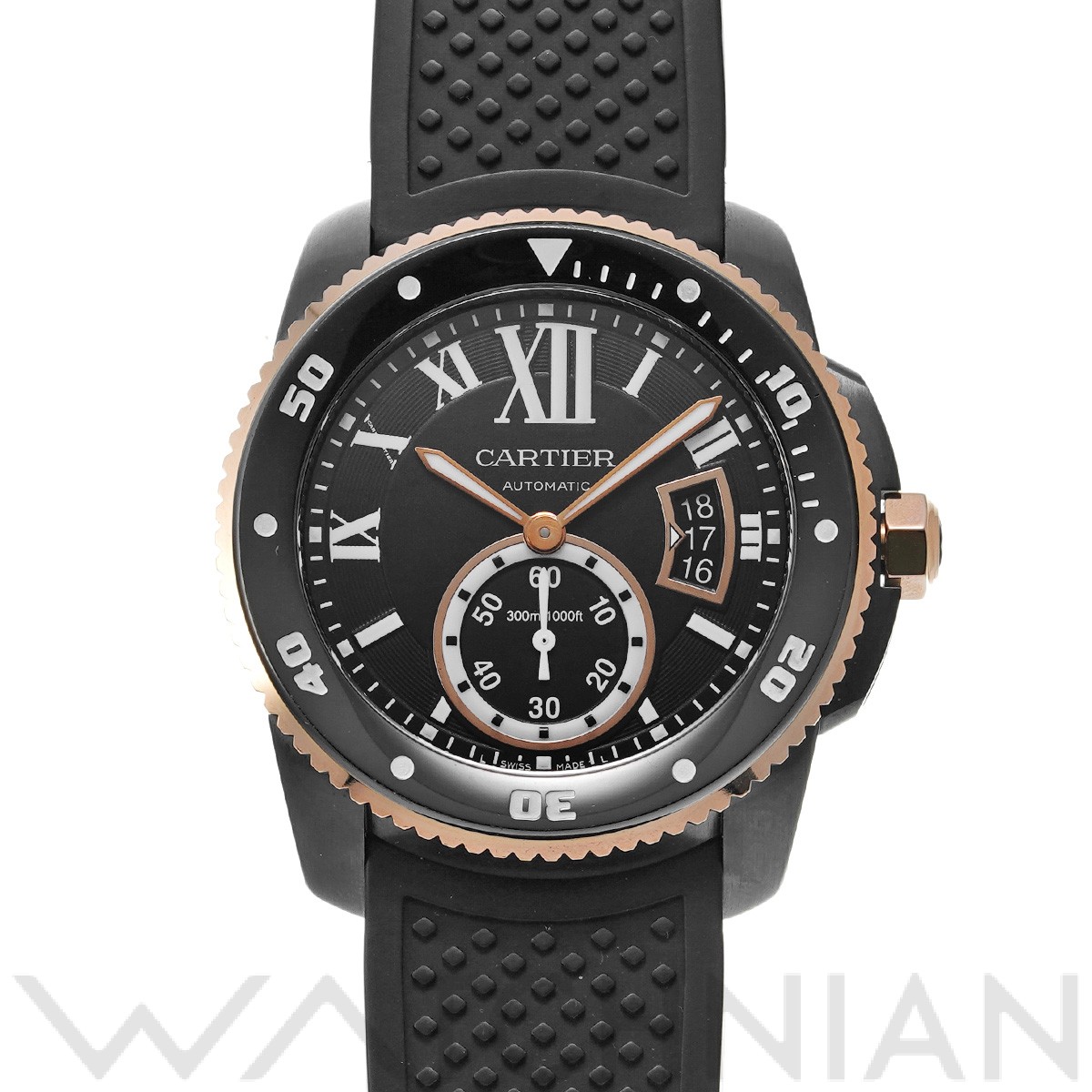 カルティエ CARTIER W2CA0004 ブラック メンズ 腕時計