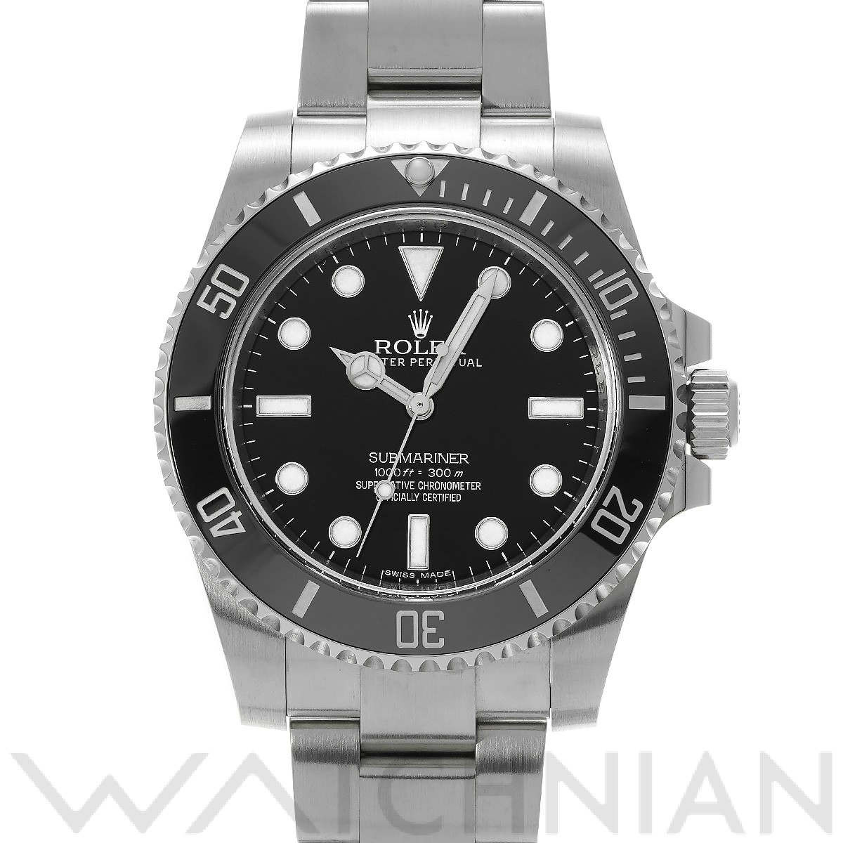 ロレックス / ROLEX サブマリーナ 114060 ブラック メンズ 時計 【中古