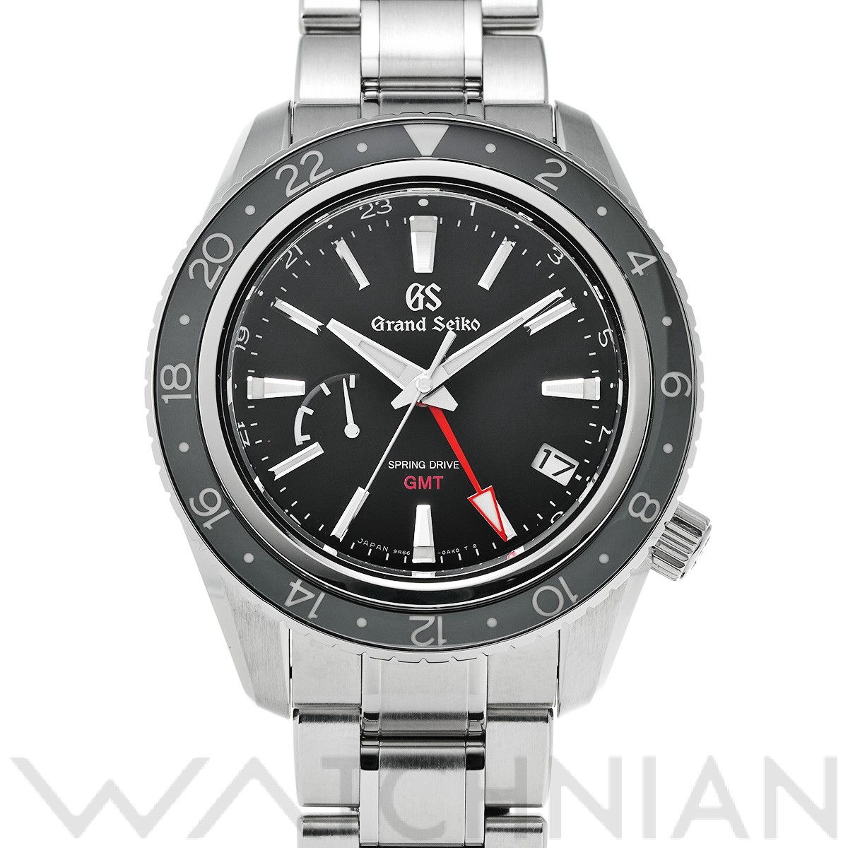 グランドセイコー Grand Seiko SBGE201 ブラック メンズ 腕時計