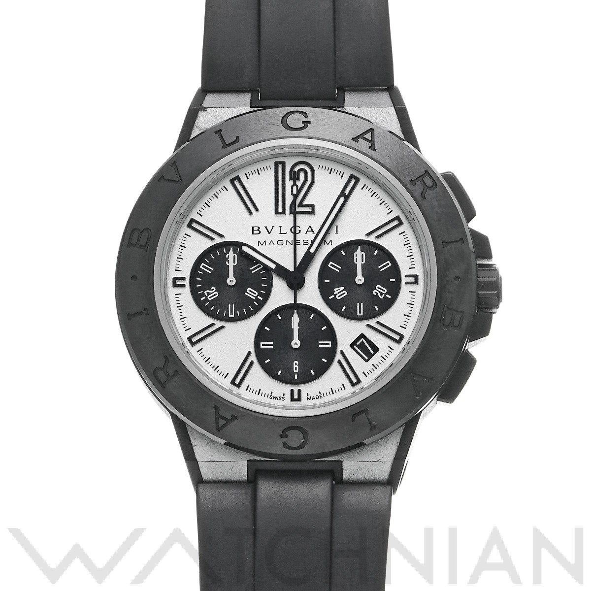 ブルガリ BVLGARI DG42SMCCH シルバー /ブラック メンズ 腕時計