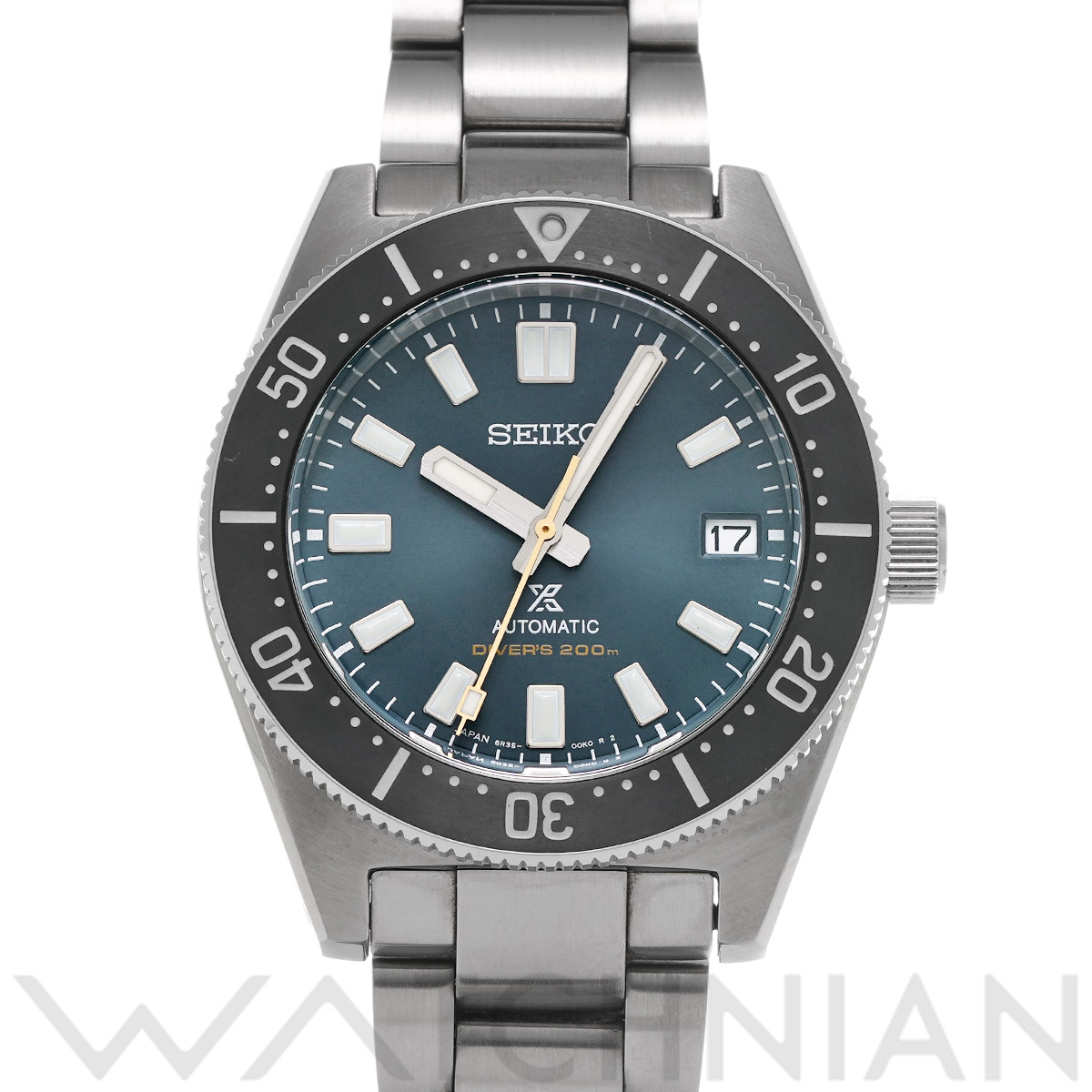 セイコー プロスペックス ダイバー スキューバ 55th SBDC107 ブルー メンズ 時計 【中古】【wristwatch】