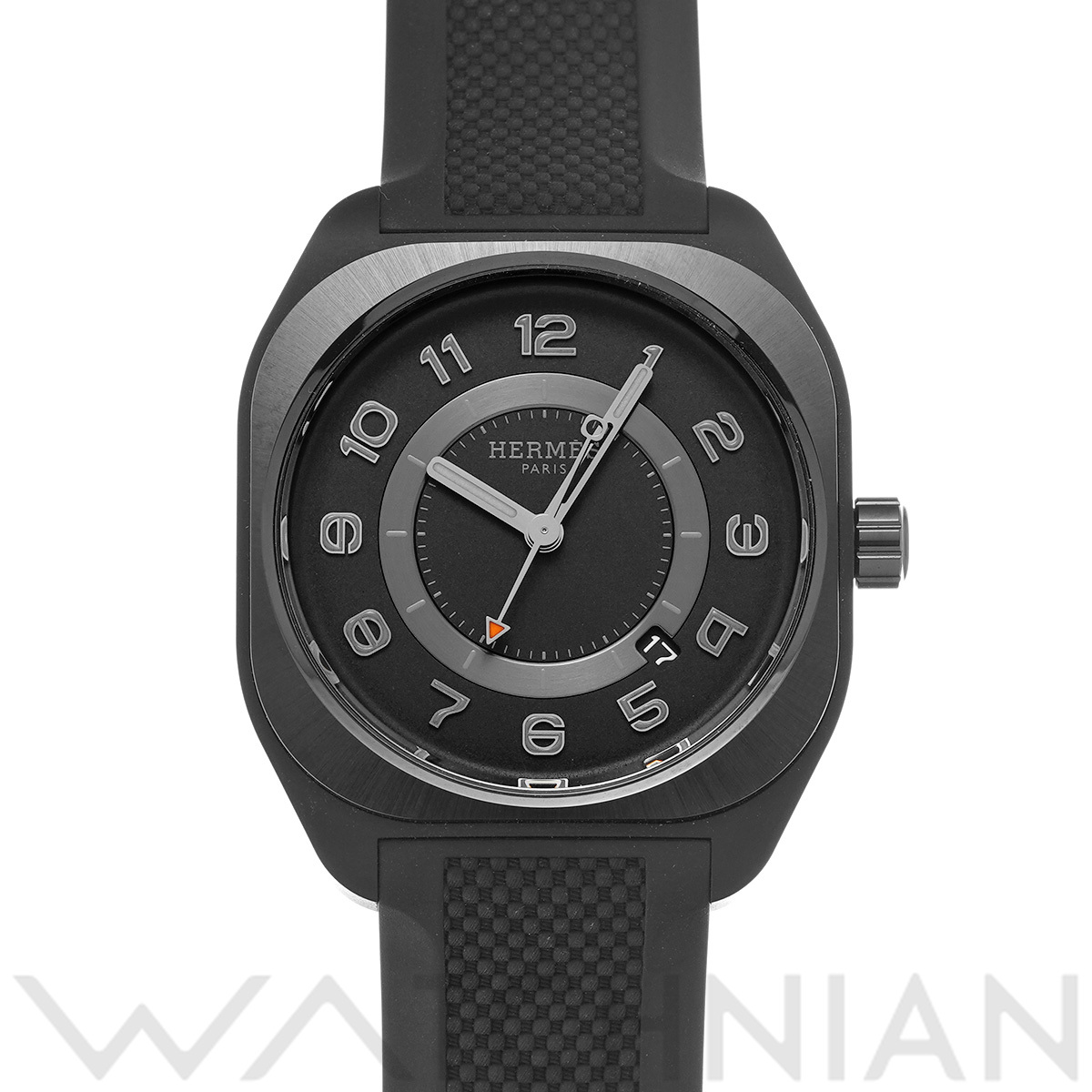 エルメス H08 42MM SP1.742.332 ブラック メンズ 時計 【中古】【wristwatch】: ブランド時計 ｜WATCHNIAN(ウォッチニアン)公式通販/旧一風騎士