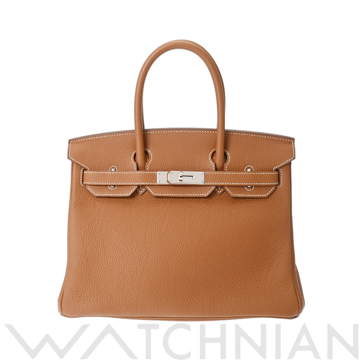 エルメス バーキン 30  ゴールド/パラジウム金具 トゴ レディース バッグ 【中古】【bag】