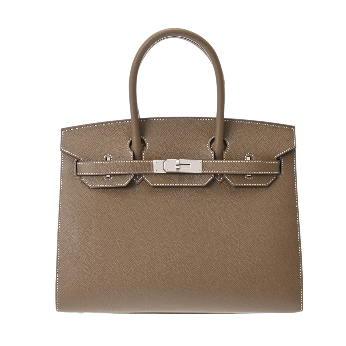 エルメス バーキン 30 セリエ エトゥープ ヴォーエプソン レディース バッグ 【中古】【bag】