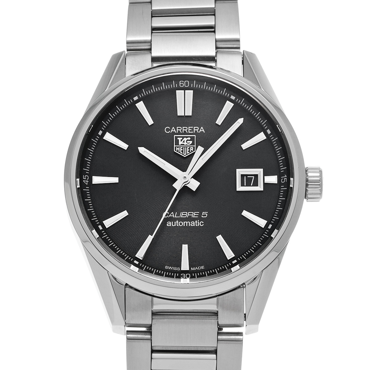 タグ ホイヤー カレラ キャリバー5 WAR211A.BA0782 ブラック