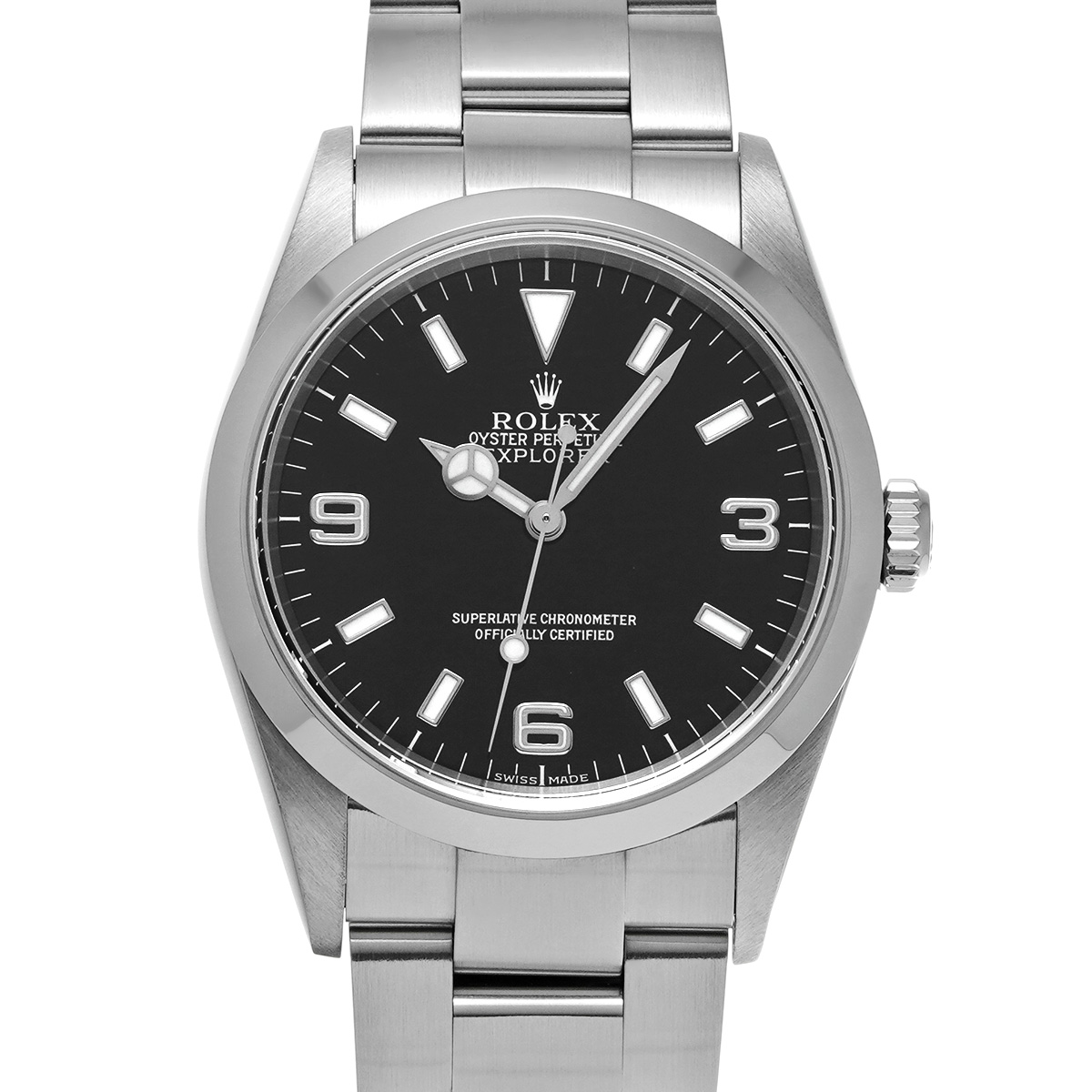 ロレックス エクスプローラー 114270 ブラック メンズ 時計 【中古】【wristwatch】