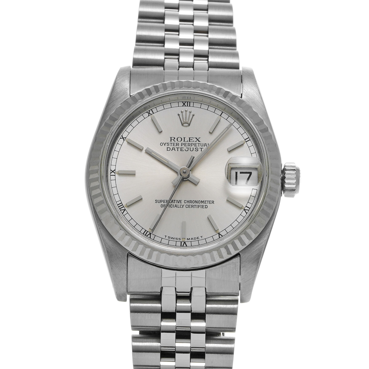 ロレックス デイトジャスト 68274 シルバー ユニセックス 時計 【中古】【wristwatch】