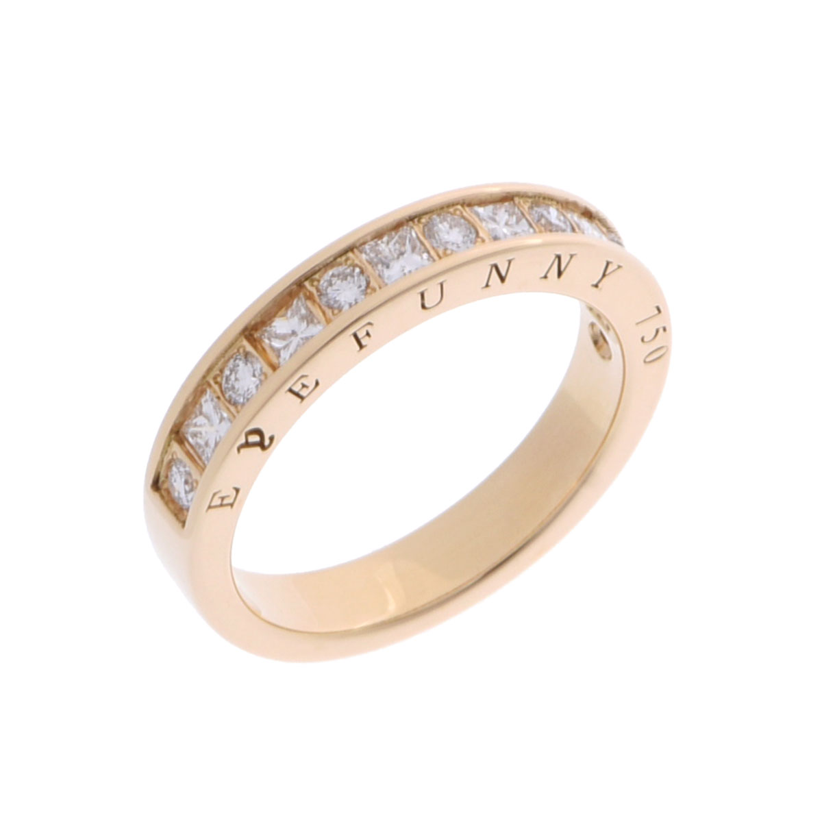 R*K様 アイファニー K18 ダイヤ リング ハーフエタニティ アイファニー K18 ダイヤ リング ハーフエタニティ