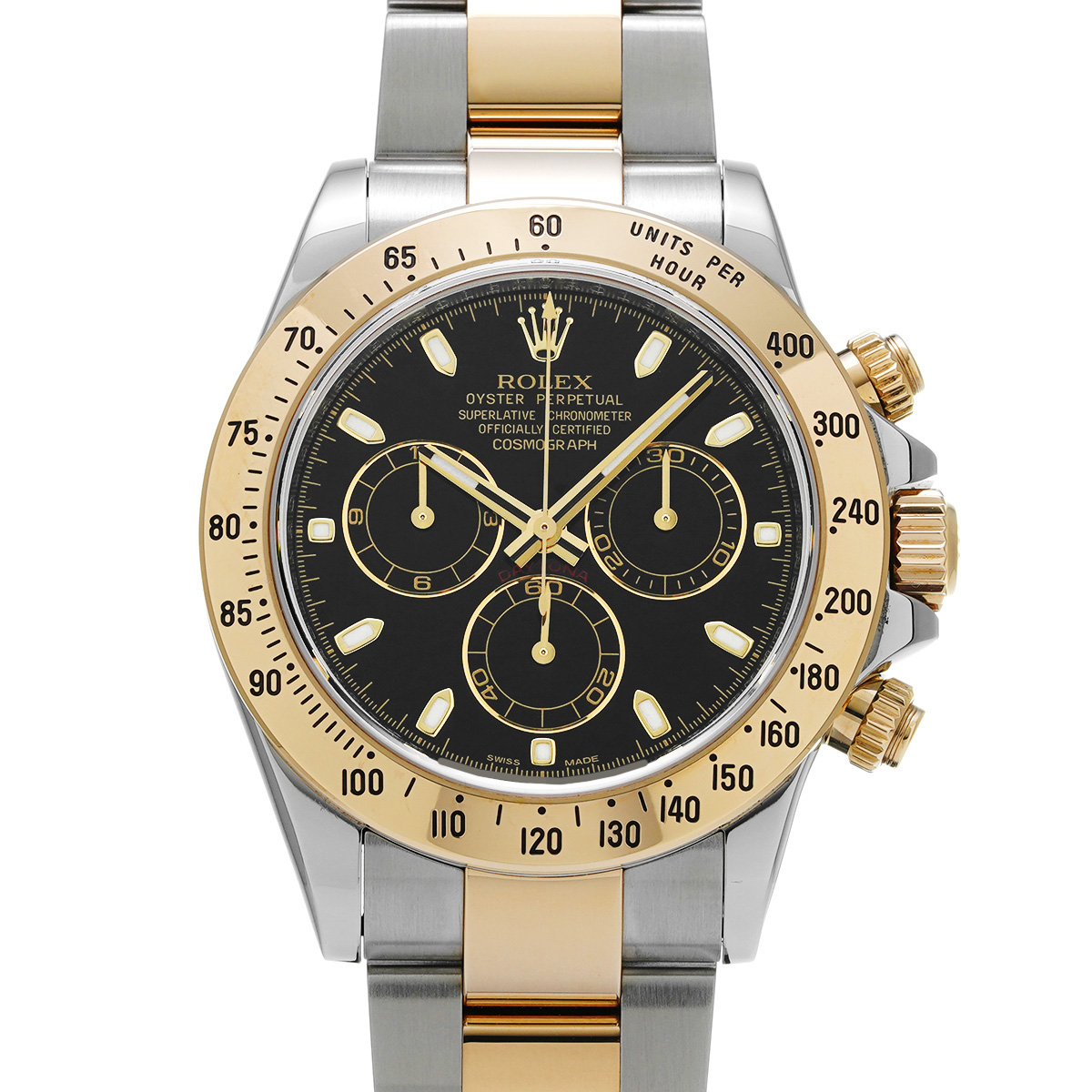 ロレックス コスモグラフ デイトナ 116523 ブラック メンズ 時計 【中古】【wristwatch】