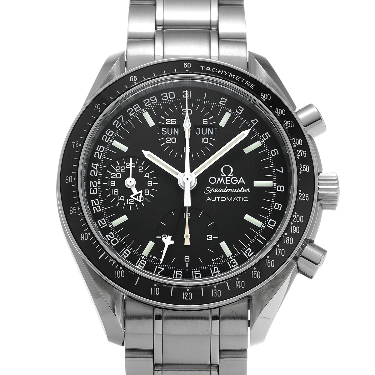 オメガ スピードマスター マーク40 コスモス 3520.50 ブラック メンズ 時計 【中古】【wristwatch】
