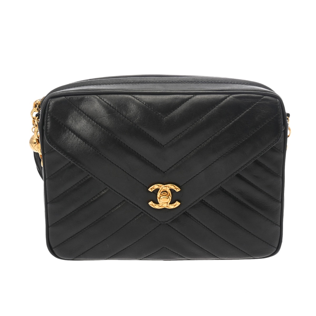 シャネル ラムスキン レザー ショルダー バッグ フラップ フリンジ ブラック 楽天市場】［泉店］【良品】シャネル マトラッセ フリンジショルダー